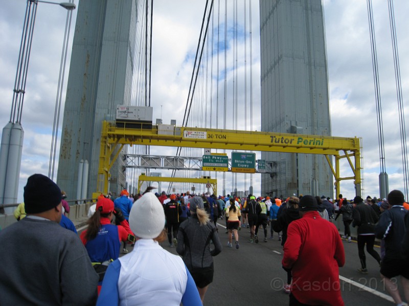 2014 NYRR Marathon 0209.jpg - The 2014 New York Marathon on November 2nd. A cold and blustery day.